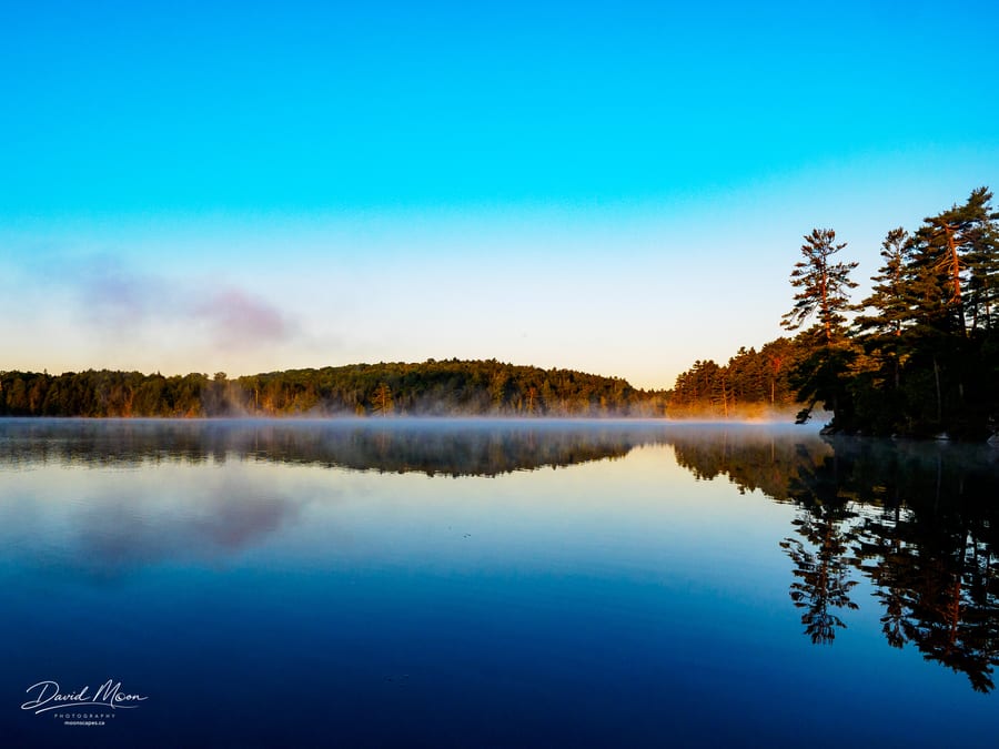 Sunrise on Cat Lake, Haliburton