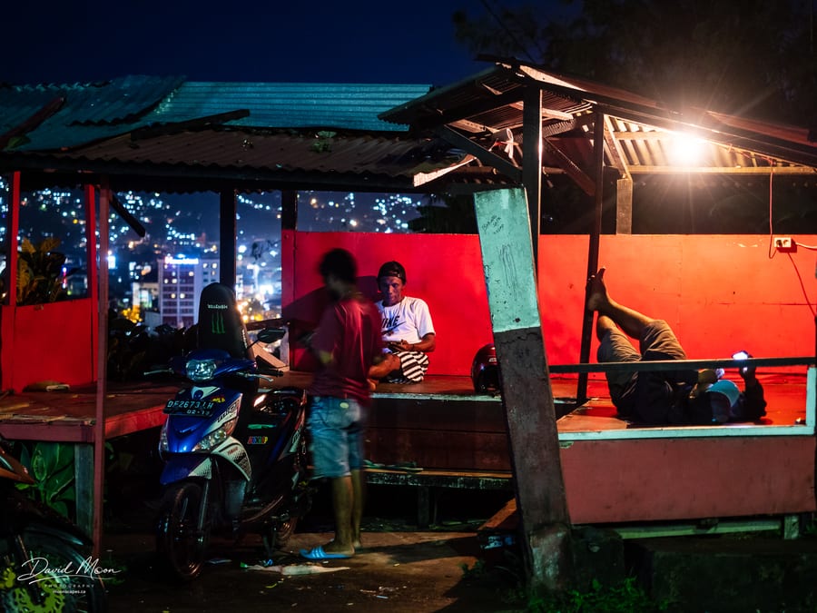Streets of Ambon, Indonesia