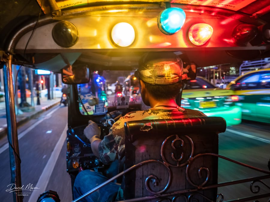 Tuk Tuk Lights, Bangkok, Thailand