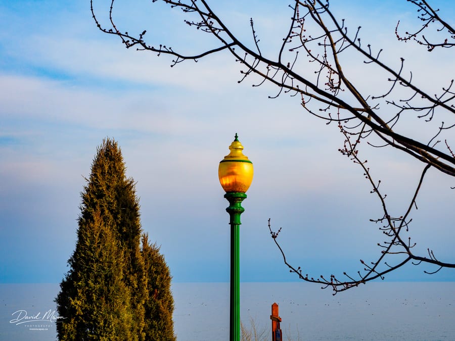 Lamp post, Oakville, Ontario