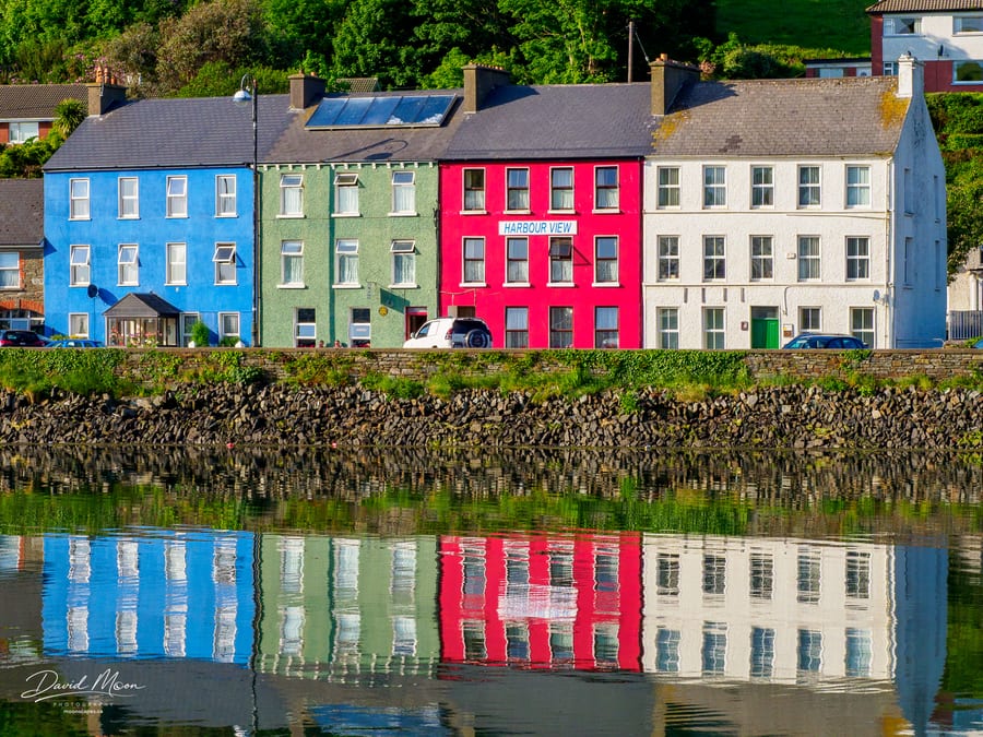 Reflected colors in Bantry, County Cork, Ireland