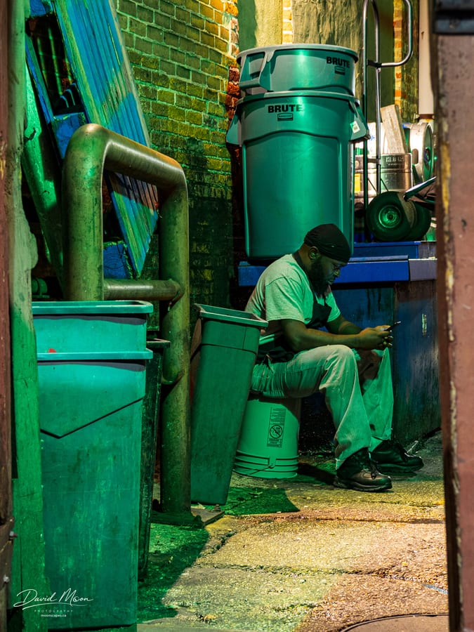 Alley beside McGarvey's Saloon & Oyster Bar, Annapolis, Maryland
