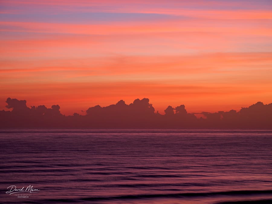 Sunrise over Daytona Beach, Florida