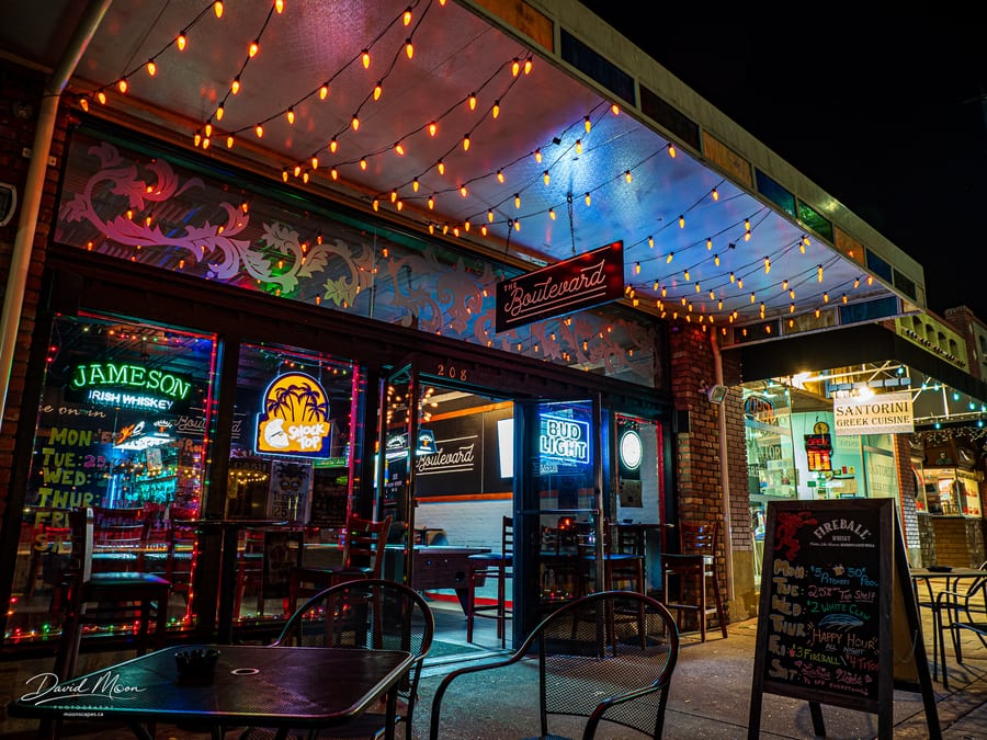 The Boulevard at Night
