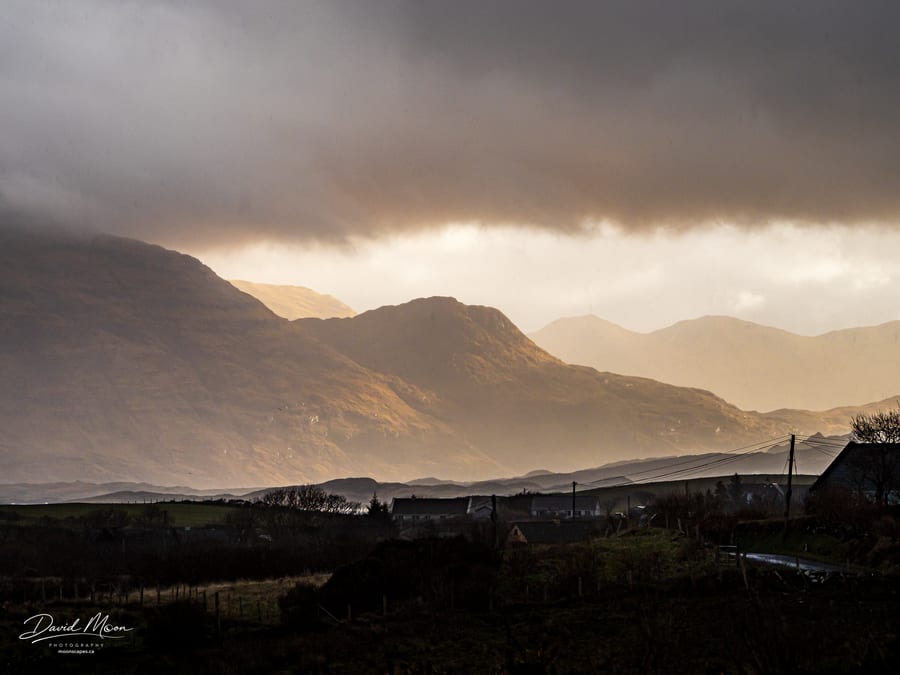 Rain and Light over Renvyle
