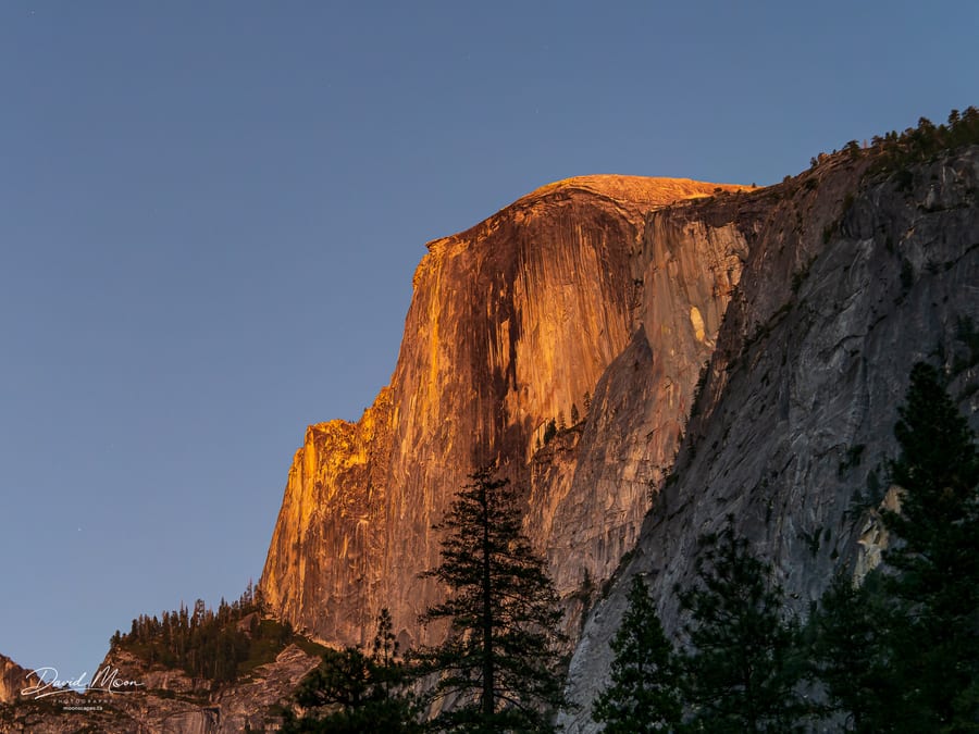 Last Light on Half Dome