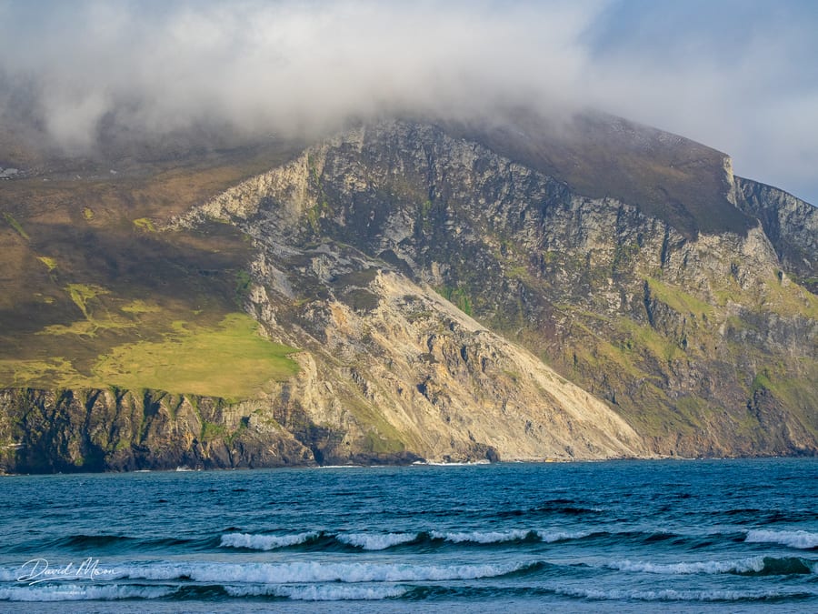 Minaun Cliffs from Keel Beach
