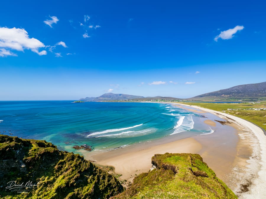 Keel Beach from Minaun Heights