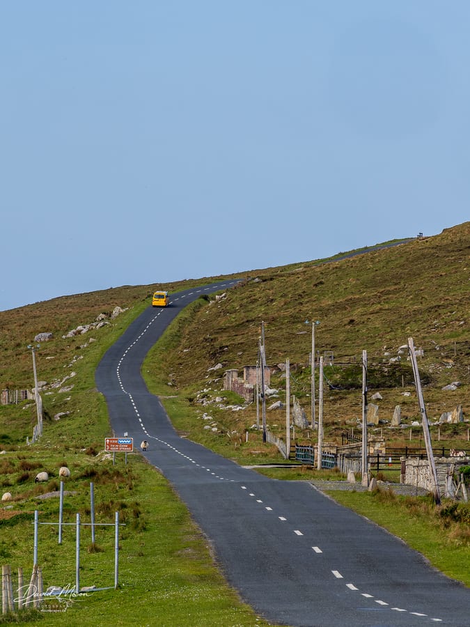 Road to Keem Strand