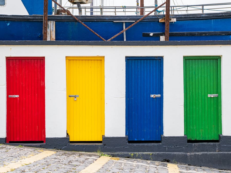 Four Colours at Enniscrone Pier