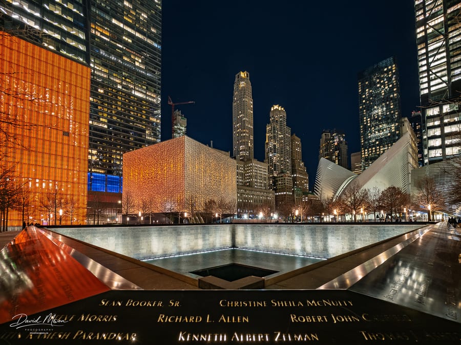 Oculus Beyond the Memorial Pool