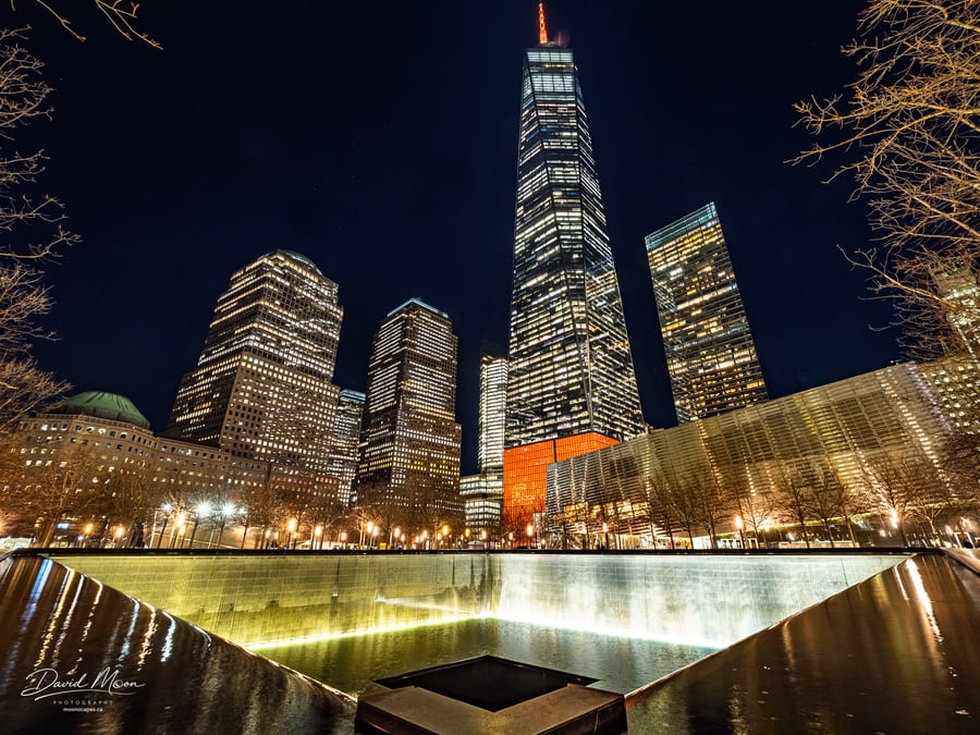 One World Trade Center and the Memorial