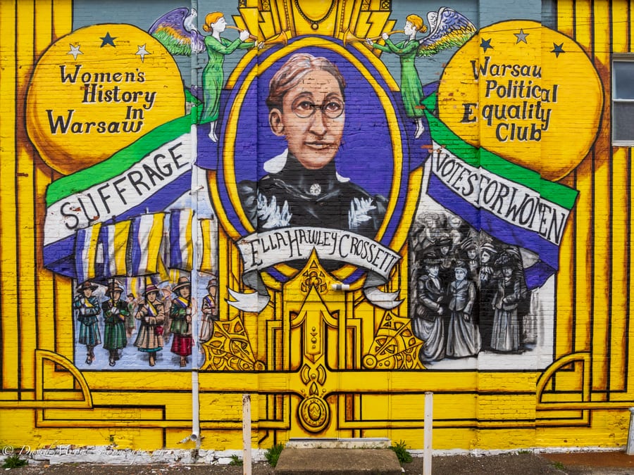 Warsaw Suffrage Mural