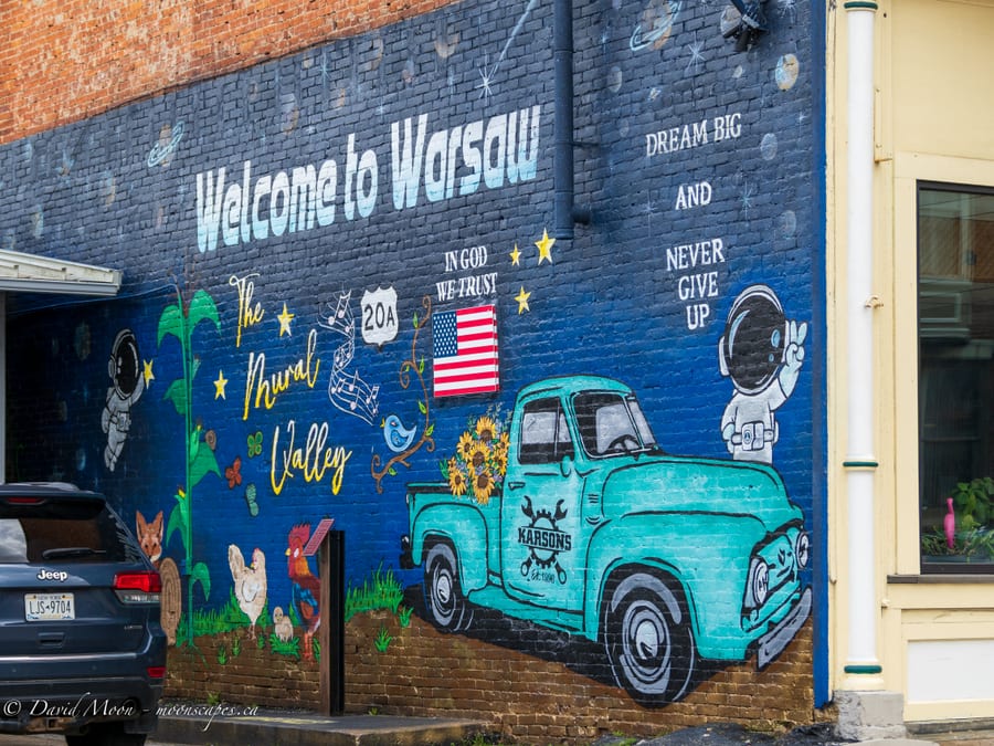 Welcome to Warsaw Mural