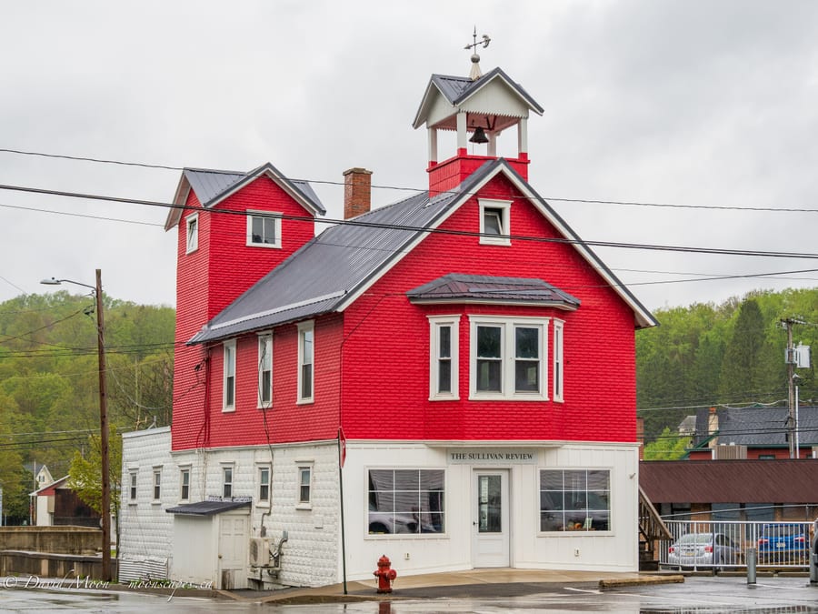 The Sullivan Review Building in Dushore
