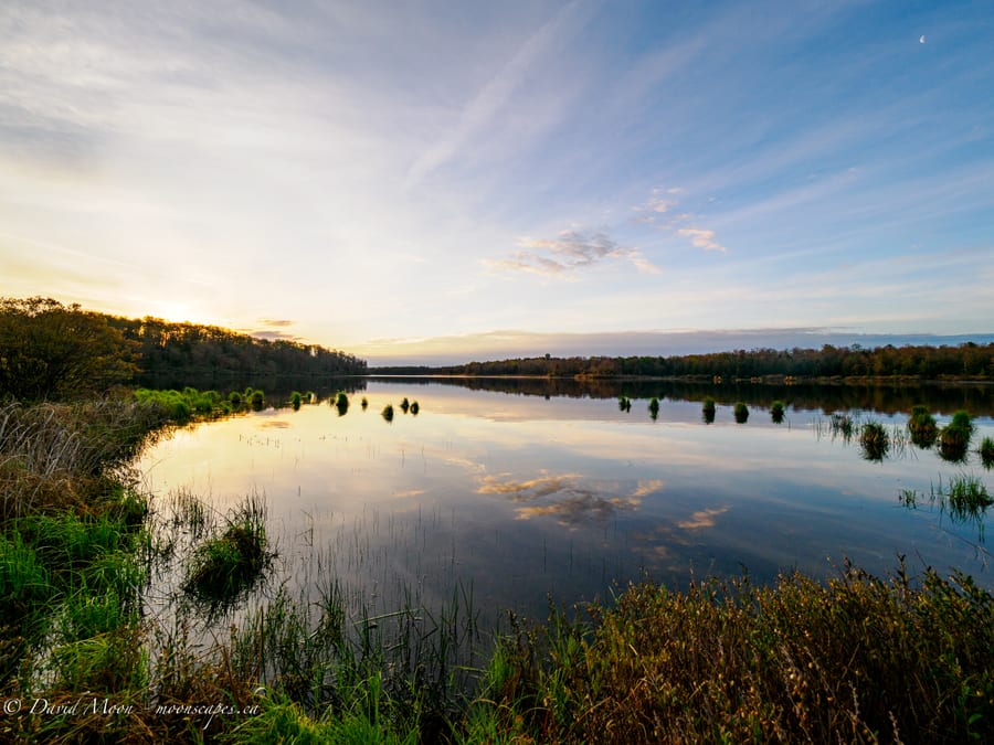 Sunrise Reflections at Ricketts Glen