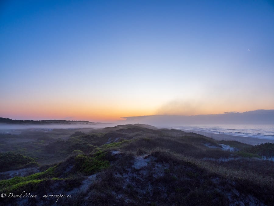 Sunrise over Ocracoke Dunes