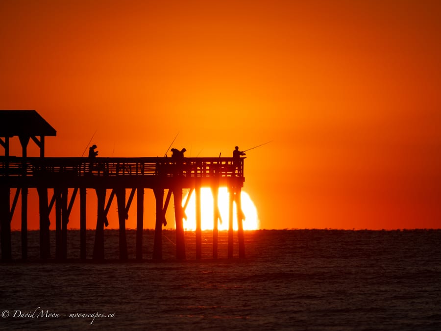 Sunrise Beneath Myrtle Beach Pier