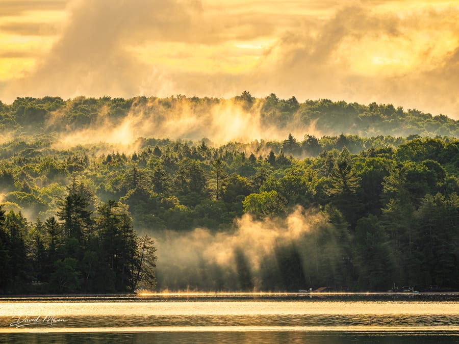 Morning Mist in the Highlands