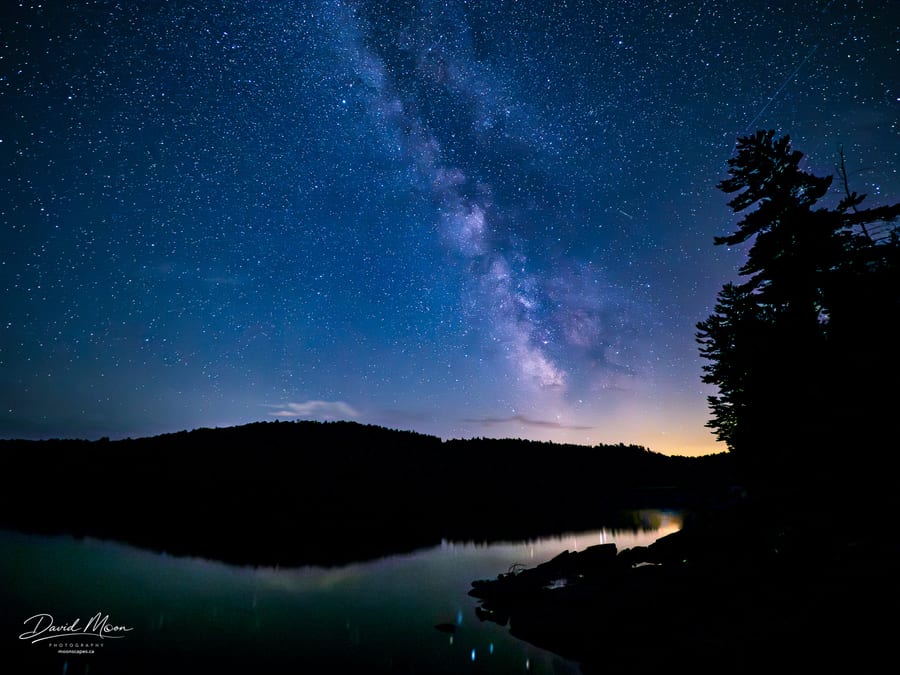 Milky Way Over Kennisis Lake