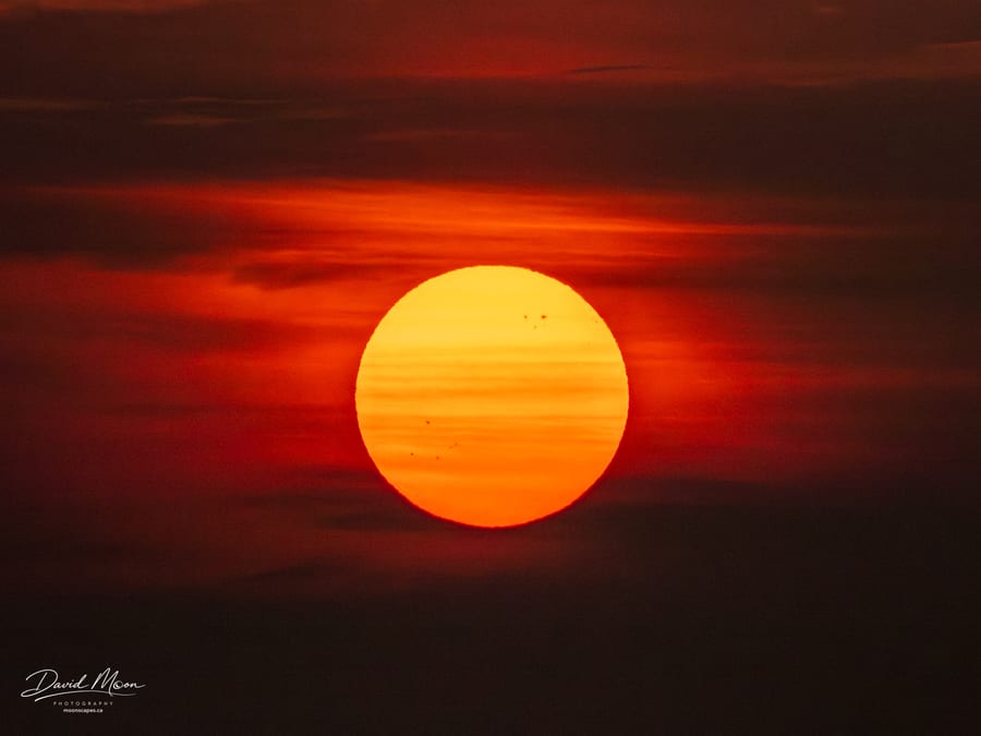 Sunrise Through the Clouds