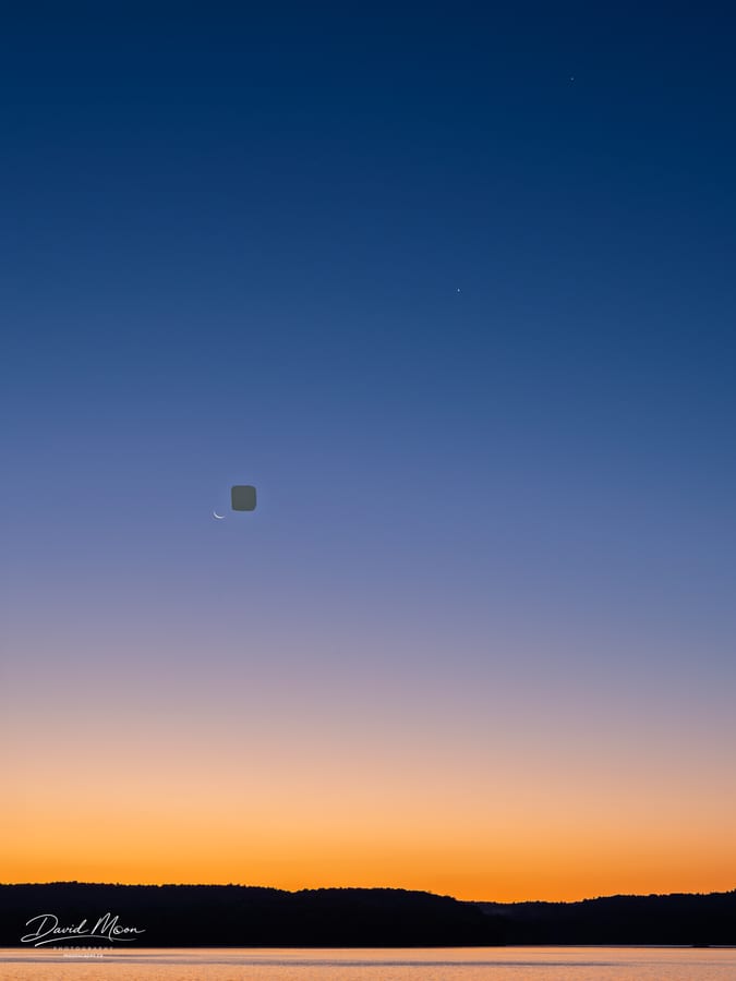 Venus and Jupiter Before Dawn