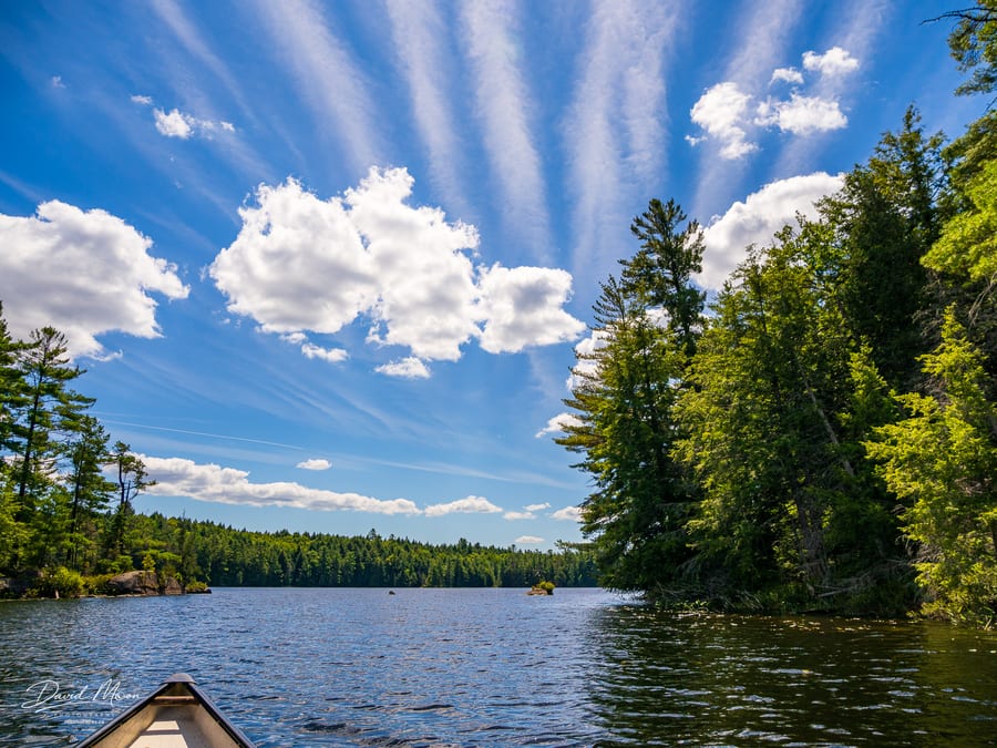 Canoe on Cat Lake