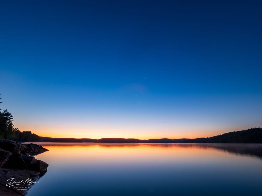 Before Sunrise on Kennisis Lake